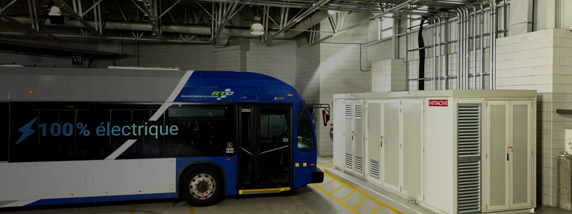Hitachi Energy Drives Quebec's Electric Bus Revolution With smart EV Charging System